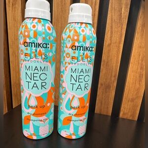 Amika Miami Nectar Perk Up Dry Shampoo - Orange and Teal